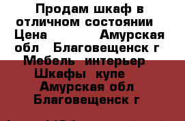 Продам шкаф в отличном состоянии › Цена ­ 8 000 - Амурская обл., Благовещенск г. Мебель, интерьер » Шкафы, купе   . Амурская обл.,Благовещенск г.